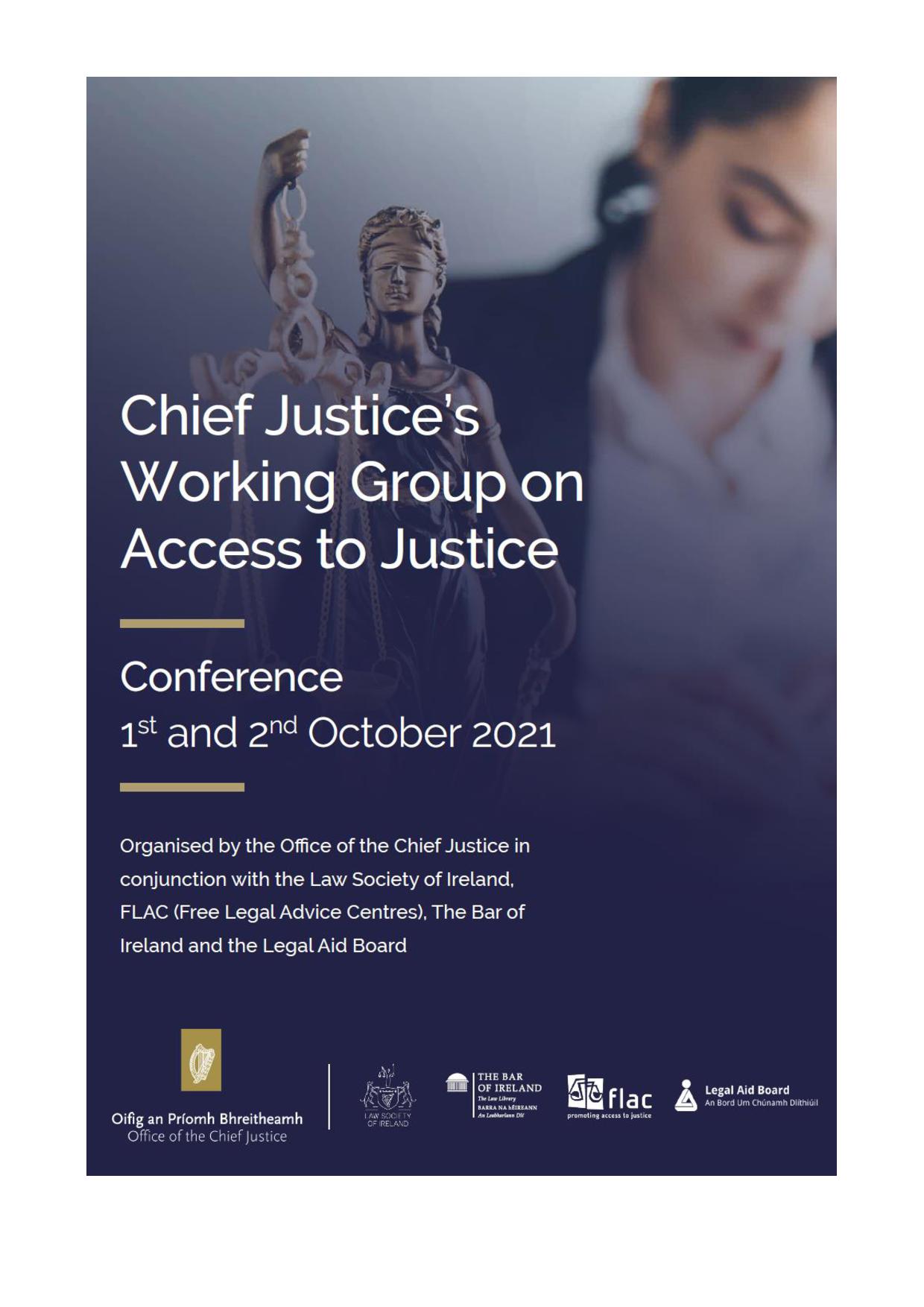 Access to Justice Conference 2021 – Final Report