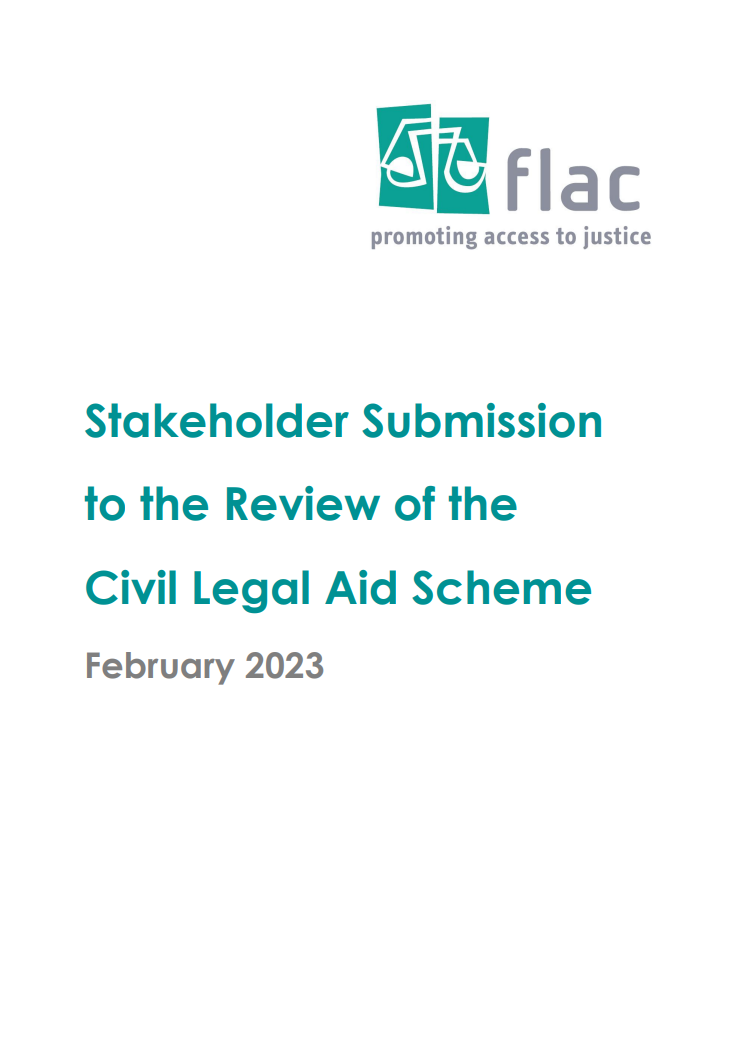 FLAC Stakeholder Submission to the Civil Legal Aid Scheme Review
