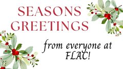 Season’s Greetings from FLAC