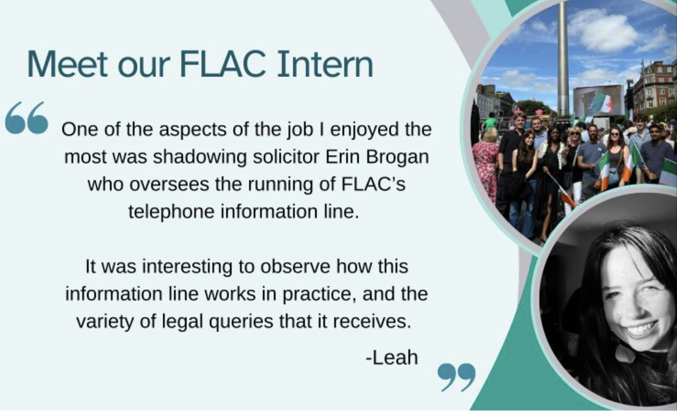 Meet our FLAC Summer Intern Leah